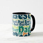 Meilleur papa jamais Mug (Devant droit)