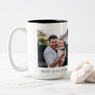 Meilleur Papa Jamais Mug à Café Personnalisé avec