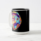 Meilleur Papa Jamais Mug - Cadeau Personnalisé Cof (Devant gauche)