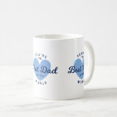 Meilleur papa jamais Mug pour la fête des pères (Devant droit)