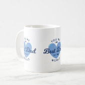 Meilleur papa jamais Mug pour la fête des pères (Devant gauche)