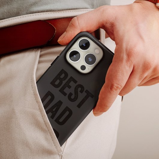 Meilleur papa jamais noir | Coque iPhone 6