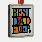 MEILLEUR PAPA JAMAIS ornement (Droite)