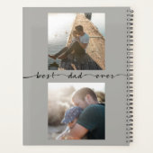 Meilleur papa jamais Père Jour Typographie Modèle  (Dos)