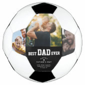 Meilleur papa jamais personnalisé 3 couleur Fête d (Devant)