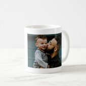 Meilleur papa Jamais Photo Café Mug (Devant droit)