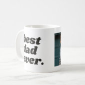 Meilleur papa Jamais Photo Café Mug (Devant gauche)