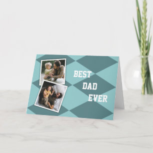 Meilleur papa Jamais Photo Carte de fête du Père