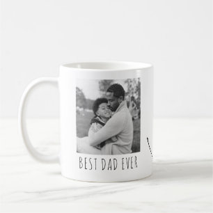 Meilleur Papa Jamais Photo Complète Café Mug Perso