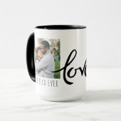 Meilleur Papa Jamais Photo Complète Café Mug Perso (Devant gauche)