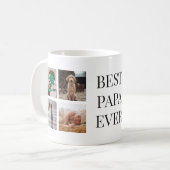 Meilleur Papa Jamais Photo Mug (Devant gauche)