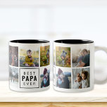 Meilleur PAPA Jamais Photo Mug Personnalisé<br><div class="desc">Customize this mug and give it as a gift !</div>