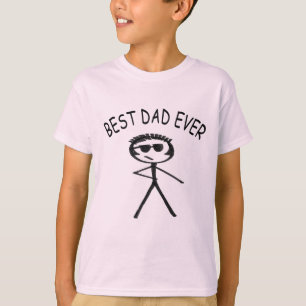 Meilleur papa jamais T-shirt de base pour enfants