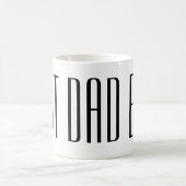 Meilleur papa Jamais une tasse à café (Centre)