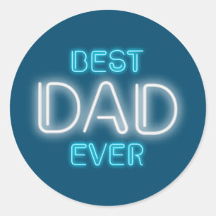Meilleur papa Joyeux Fête des pères   Sticker