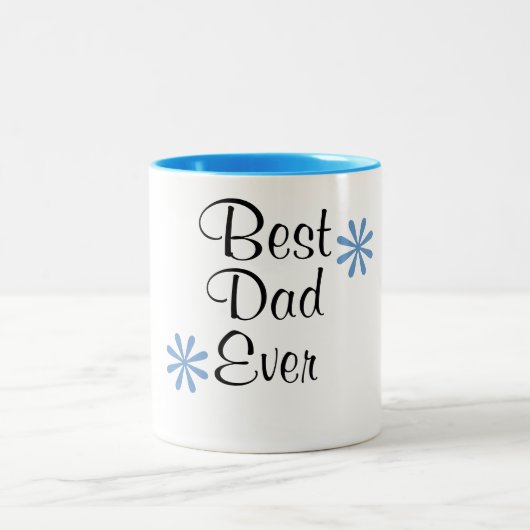 Meilleur papa Mug (Centre)