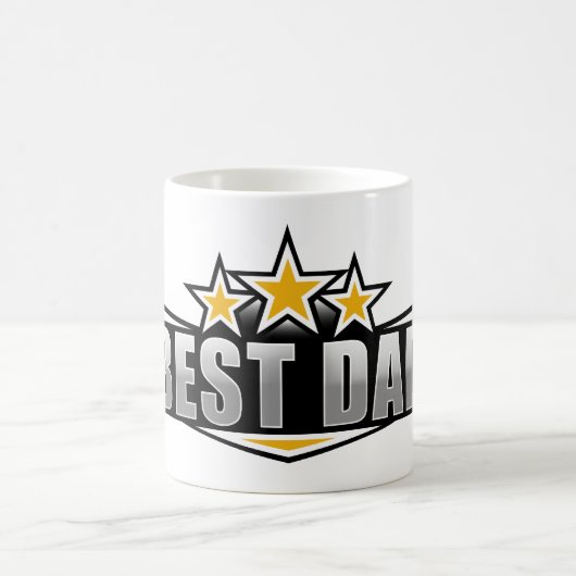 Meilleur papa Mug (Centre)