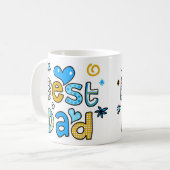 Meilleur papa Mug (Devant gauche)