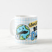 Meilleur papa Mug Cadeau de la Fête du Père (Devant gauche)