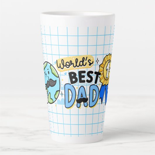 Meilleur papa Mug Cadeau de la Fête du Père (Devant)