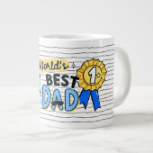 Meilleur papa Mug Cadeau de la Fête du Père (Devant droit)