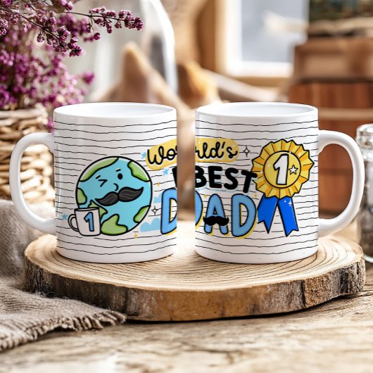Meilleur papa Mug Cadeau de la Fête du Père