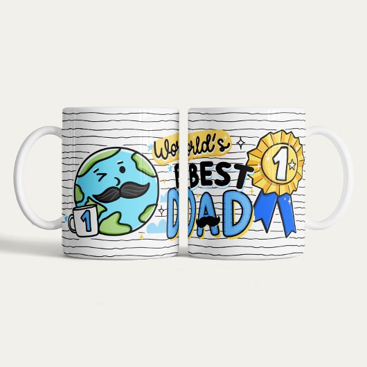 Meilleur papa Mug Cadeau de la Fête du Père