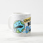 Meilleur papa Mug Cadeau de la Fête du Père (Devant gauche)