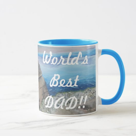 Meilleur papa Mug du monde (Droite)