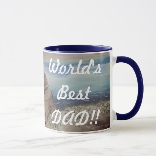 Meilleur papa Mug du monde (Droite)