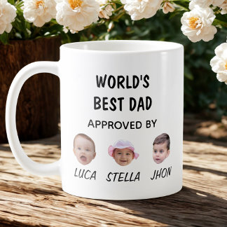 Meilleur papa Mug du monde | Mug personnalisé visa