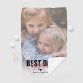 Meilleur Papa Par Fête des pères Photo Serviette d (En situation)