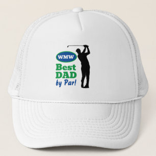 Meilleur Papa Par Par ! Casquette de golf Monogram