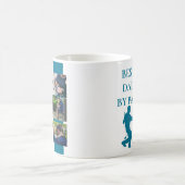 Meilleur papa par Par Golf Café Mug (Centre)