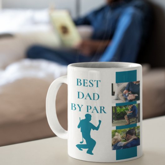 Meilleur papa par Par Golf Café Mug