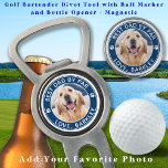 Meilleur papa Par Par Personnalisé Animaux de Comp<br><div class="desc">Meilleur papa Par Par ... Deux de vos choses préférées, le golf et votre chien ! Maintenant, vous pouvez emmener votre meilleur ami avec vous pendant que vous jouez 18 trous. Customisez ce marqueur de balle de golf et les accessoires de golf assortis avec votre photo préférée et nom de...</div>