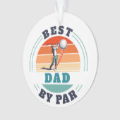 Meilleur papa par Par Retro Custom Golf Lover (devant)
