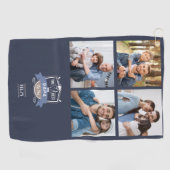 Meilleur Papa Par Photos Personnalisées Serviette  (Horizontal)