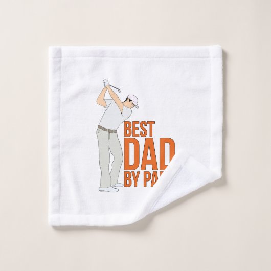 Meilleur papa par rapport (Gant de toilette)