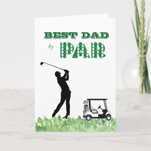 Meilleur papa par son père carte de fête des pères