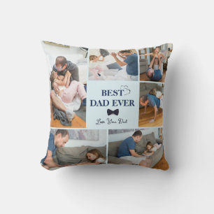 Meilleur Papa Personnalisé Jouer Un Oreiller