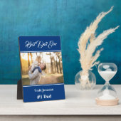 Meilleur papa Plaque (Côté)