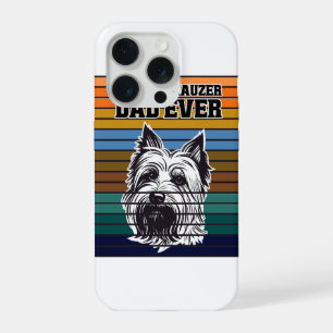 Meilleur Papa Schnauzer de Tous les Temps Rétro Vi
