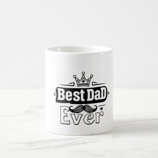 Meilleur papa toujours Mug - Cadeau pour père (Centre)