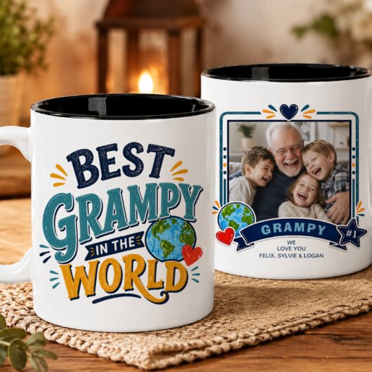Meilleur Papi du Monde Mug Photo