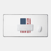 Meilleur Papi Patriote Drapeau Vector Design_1 (Clavier et souris)