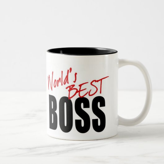 MEILLEUR PATRON DU MONDE - mug (Droit)