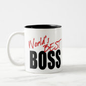 MEILLEUR PATRON DU MONDE - mug (Gauche)