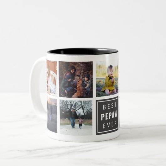 Meilleur Pepaw Jamais Photo Mug Personnalisé (Devant gauche)