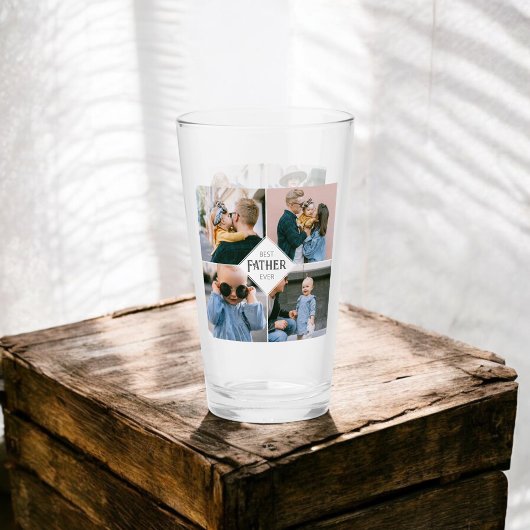 Meilleur Père Jamais 8 verre photo